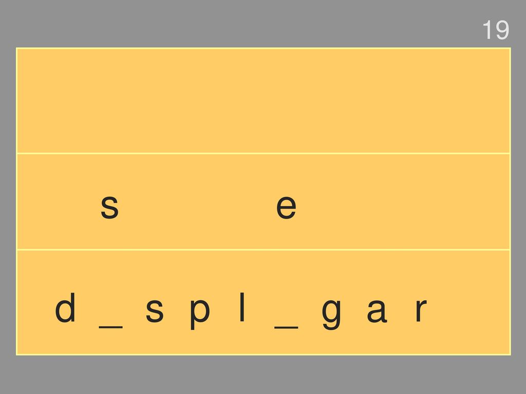 19 s e d _ s p l _ g a r