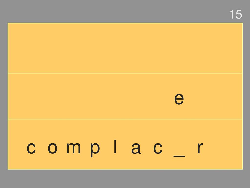 15 e c o m p l a c _ r