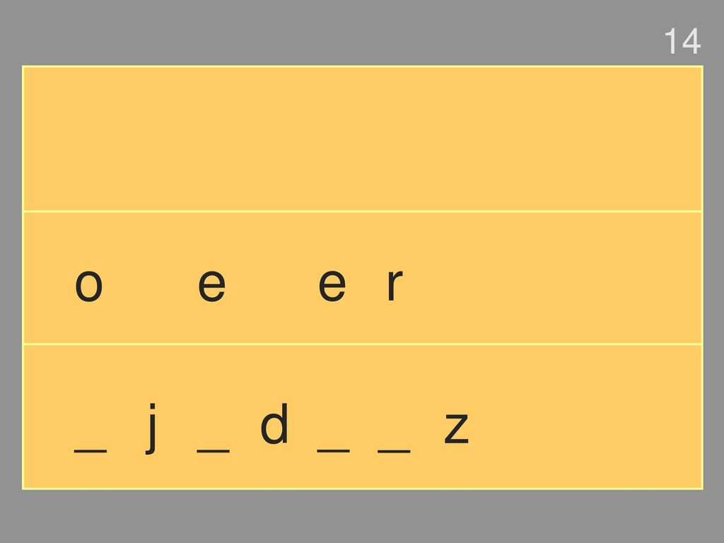 14 o e e r _ j _ d _ _ z