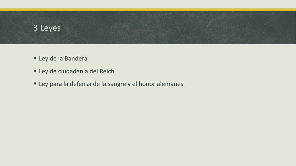 3 Leyes Ley de la Bandera Ley de ciudadanía del Reich