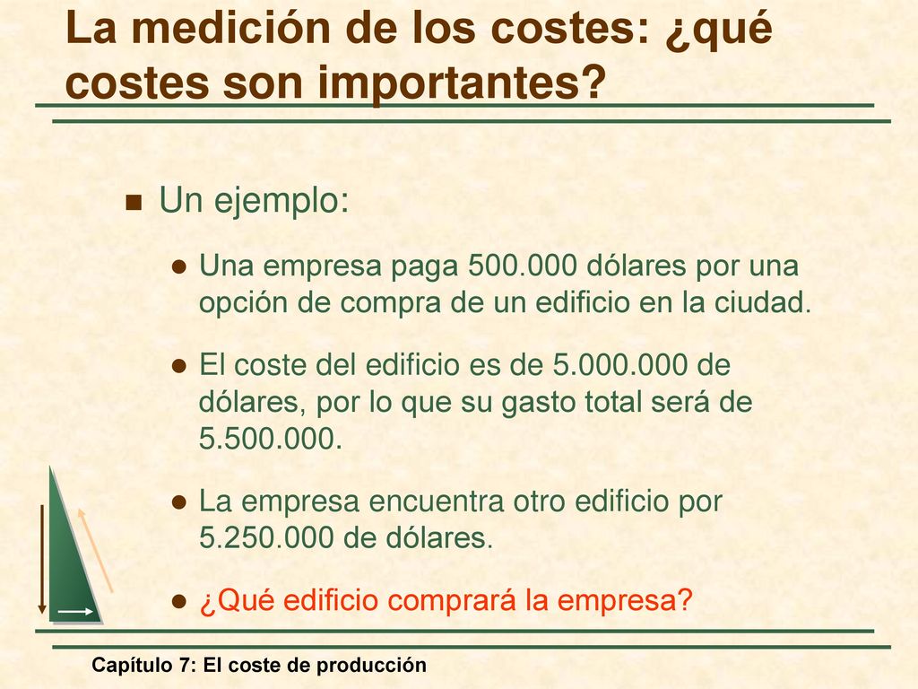 La medición de los costes: ¿qué costes son importantes