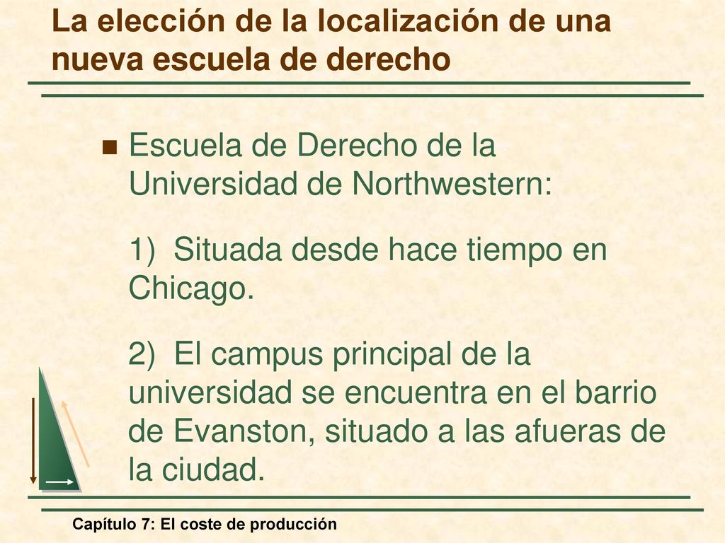 La elección de la localización de una nueva escuela de derecho