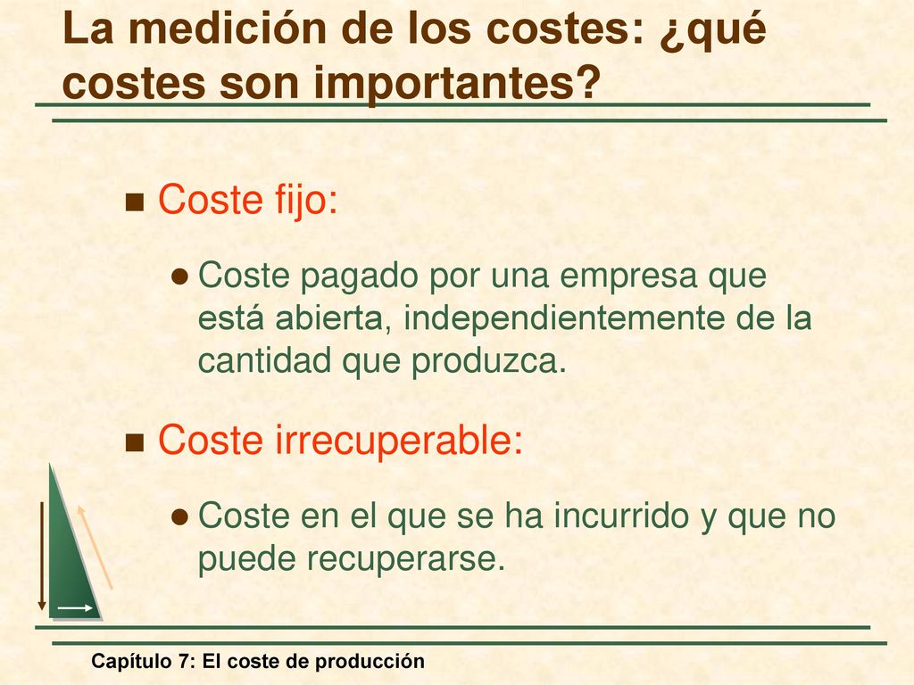 La medición de los costes: ¿qué costes son importantes