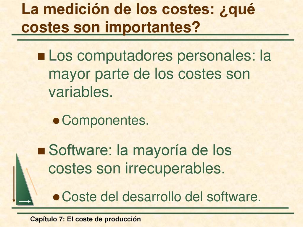 La medición de los costes: ¿qué costes son importantes
