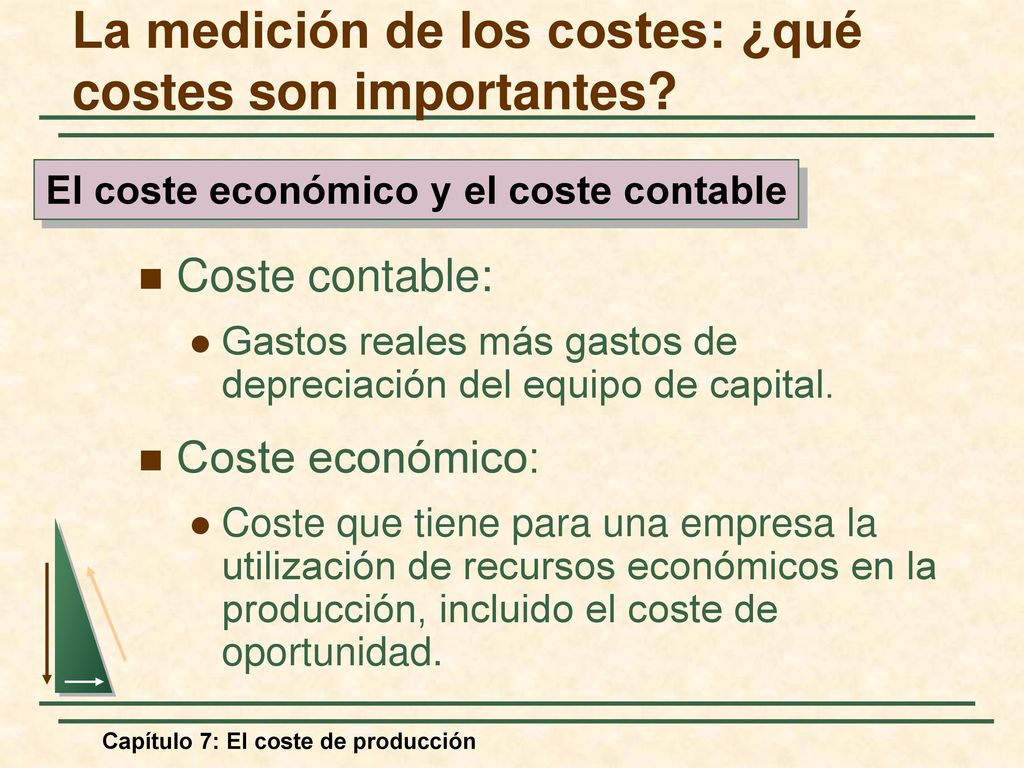 La medición de los costes: ¿qué costes son importantes