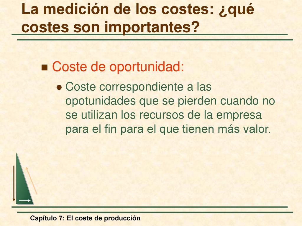 La medición de los costes: ¿qué costes son importantes