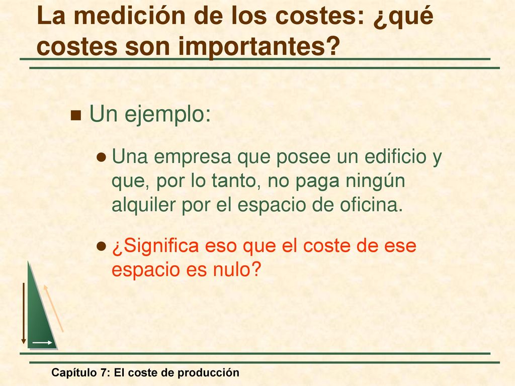La medición de los costes: ¿qué costes son importantes