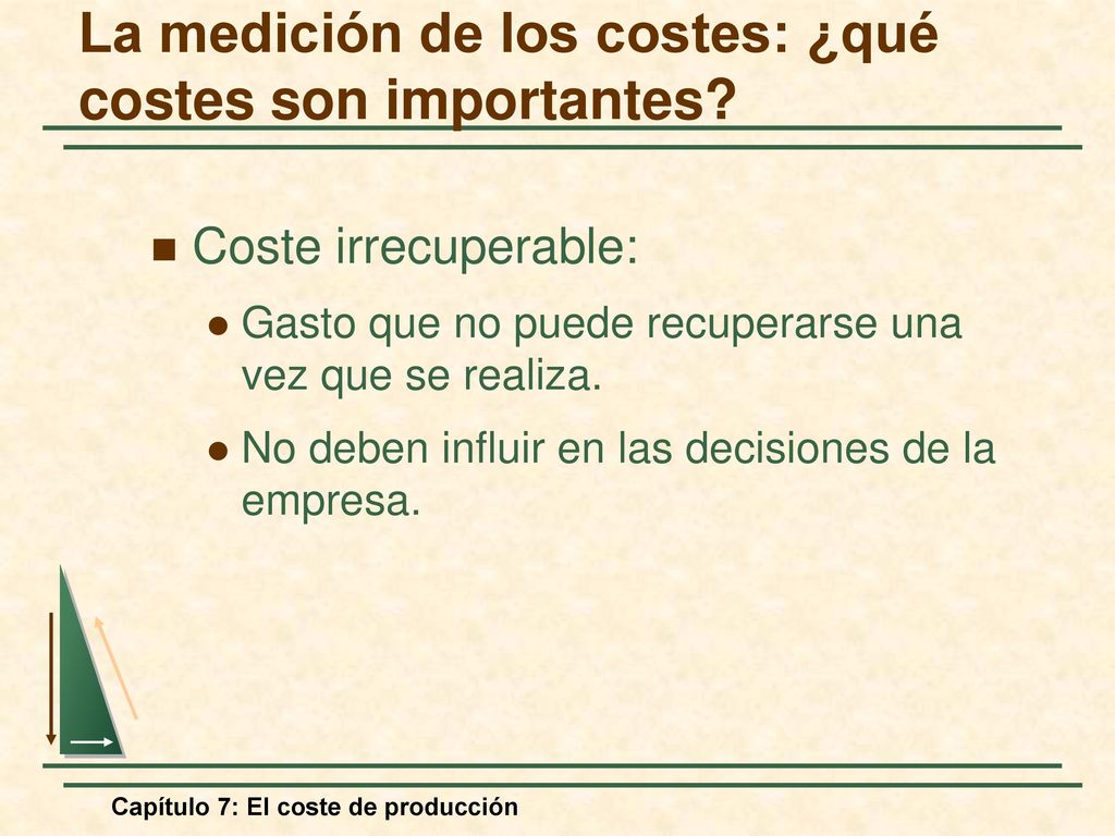 La medición de los costes: ¿qué costes son importantes