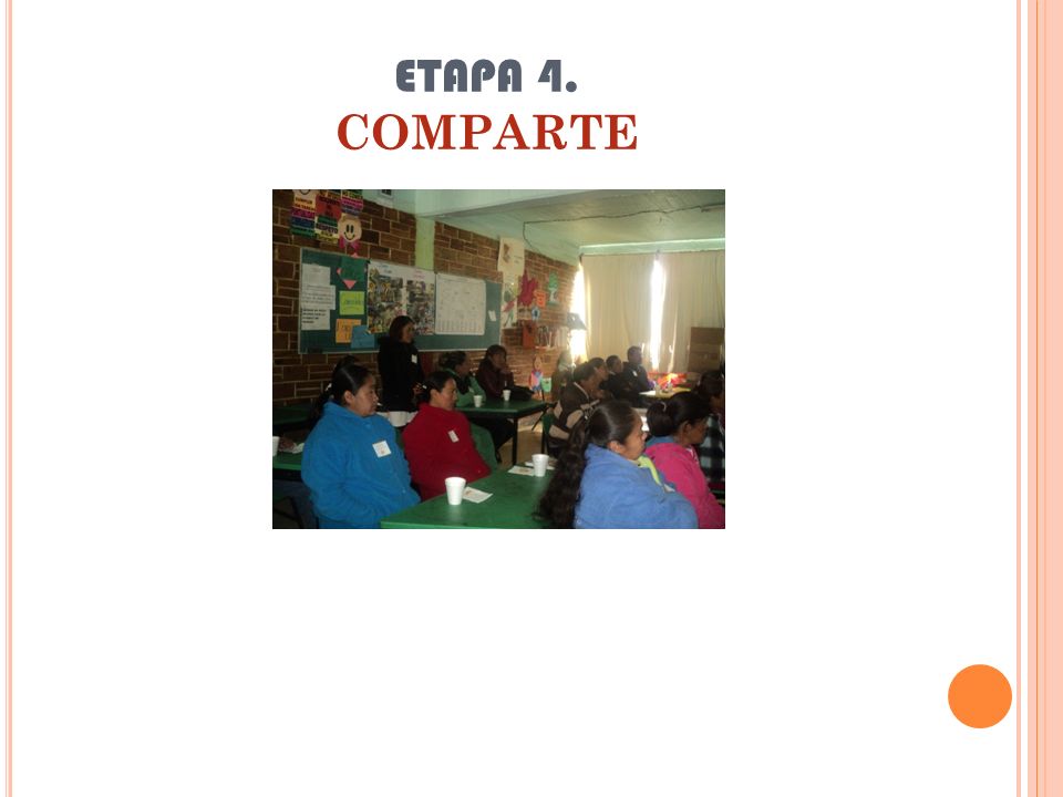 ETAPA 4. COMPARTE