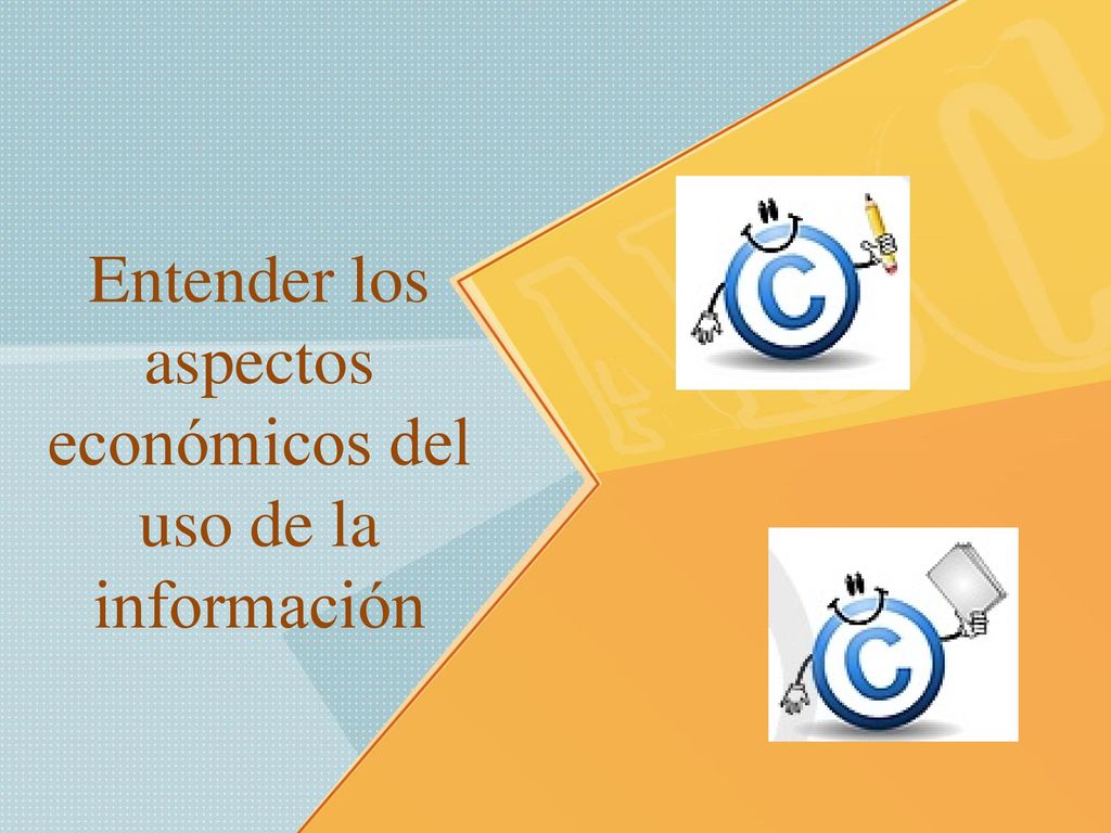 Entender los aspectos económicos del uso de la información