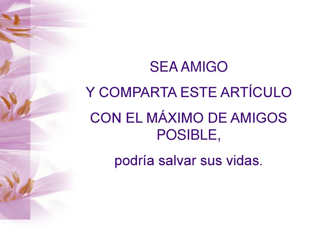 Y COMPARTA ESTE ARTÍCULO CON EL MÁXIMO DE AMIGOS POSIBLE,