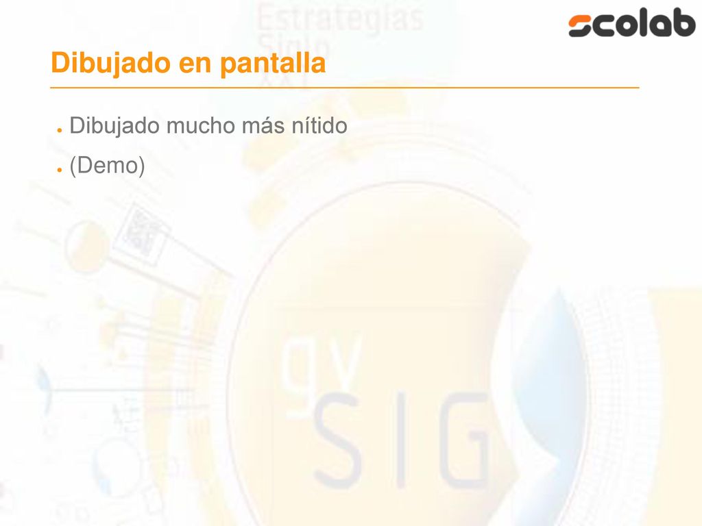 Dibujado en pantalla Dibujado mucho más nítido (Demo)