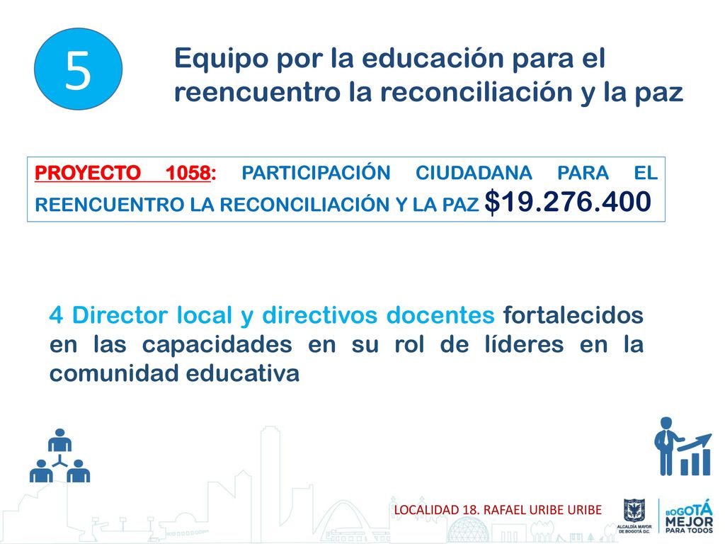 5 Equipo por la educación para el reencuentro la reconciliación y la paz.