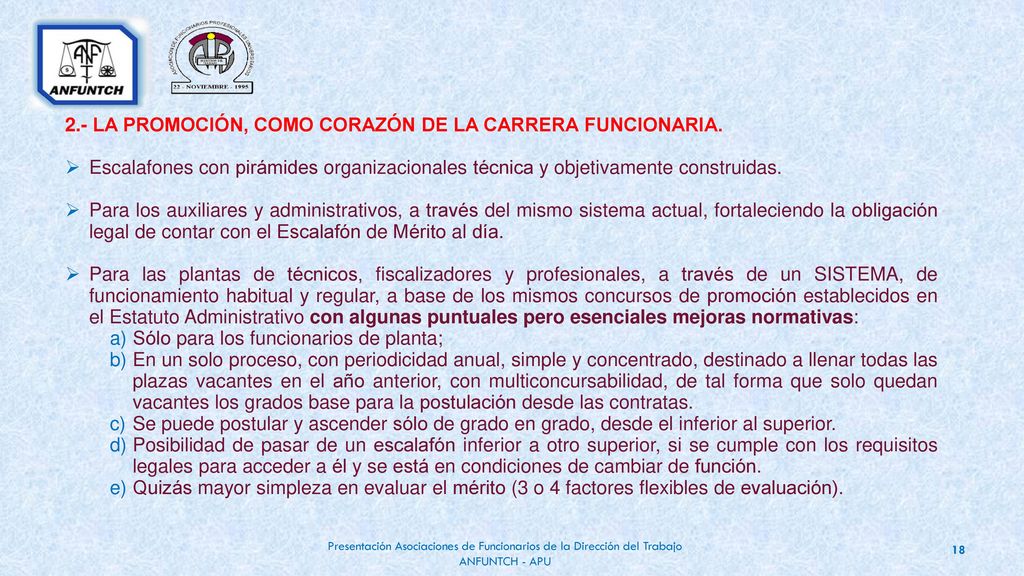 2.- LA PROMOCIÓN, COMO CORAZÓN DE LA CARRERA FUNCIONARIA.