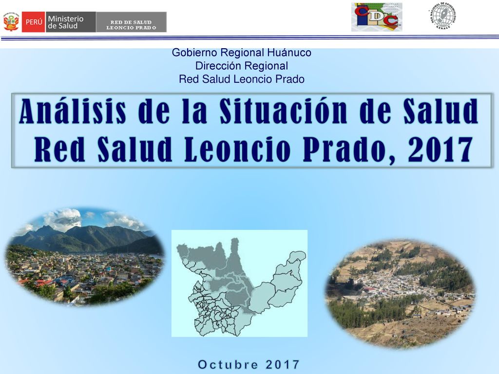 Análisis de la Situación de Salud Red Salud Leoncio Prado, 2017