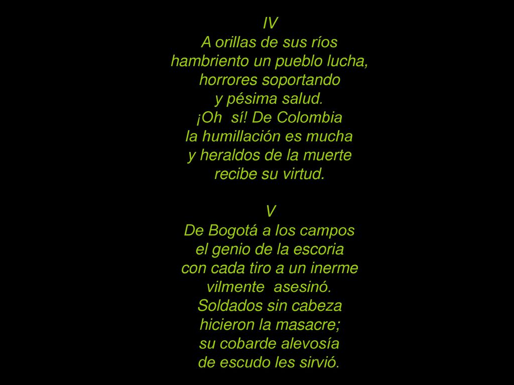 hambriento un pueblo lucha, horrores soportando y pésima salud.