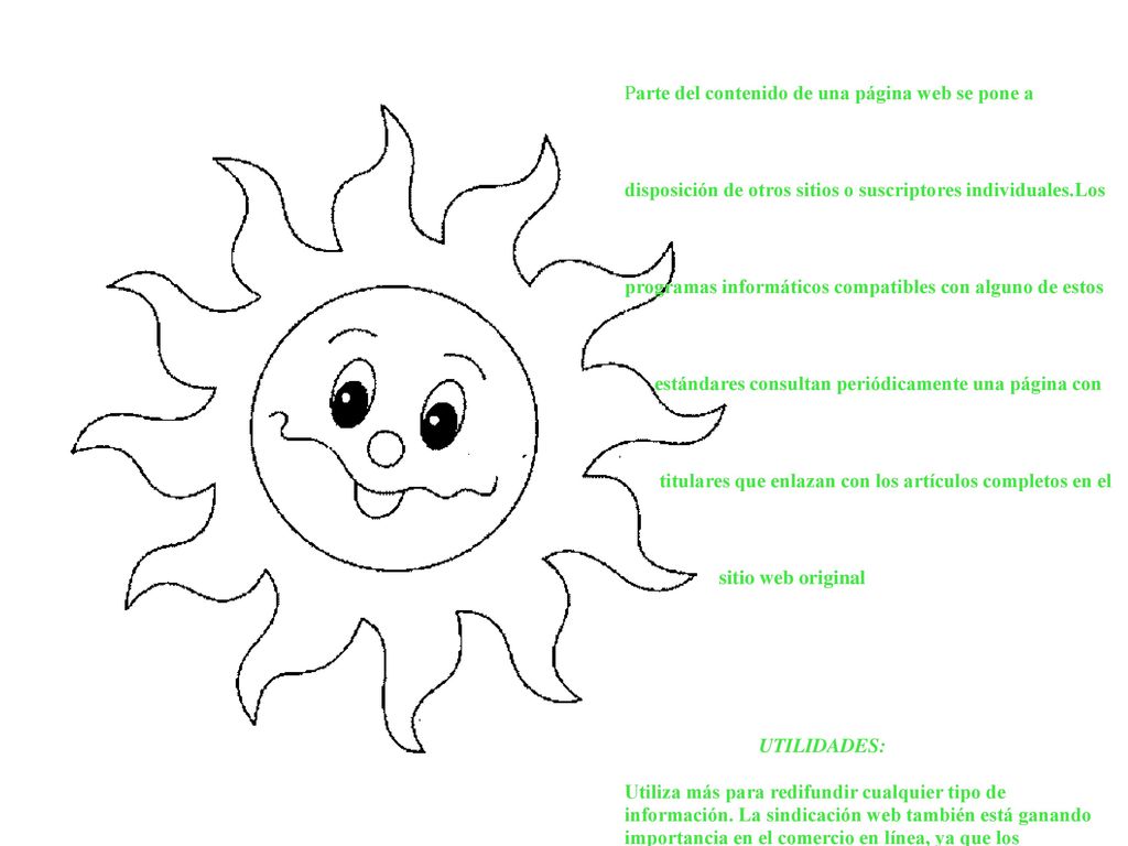 Parte del contenido de una página web se pone a