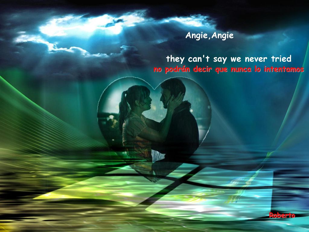 they can t say we never tried no podrán decir que nunca lo intentamos