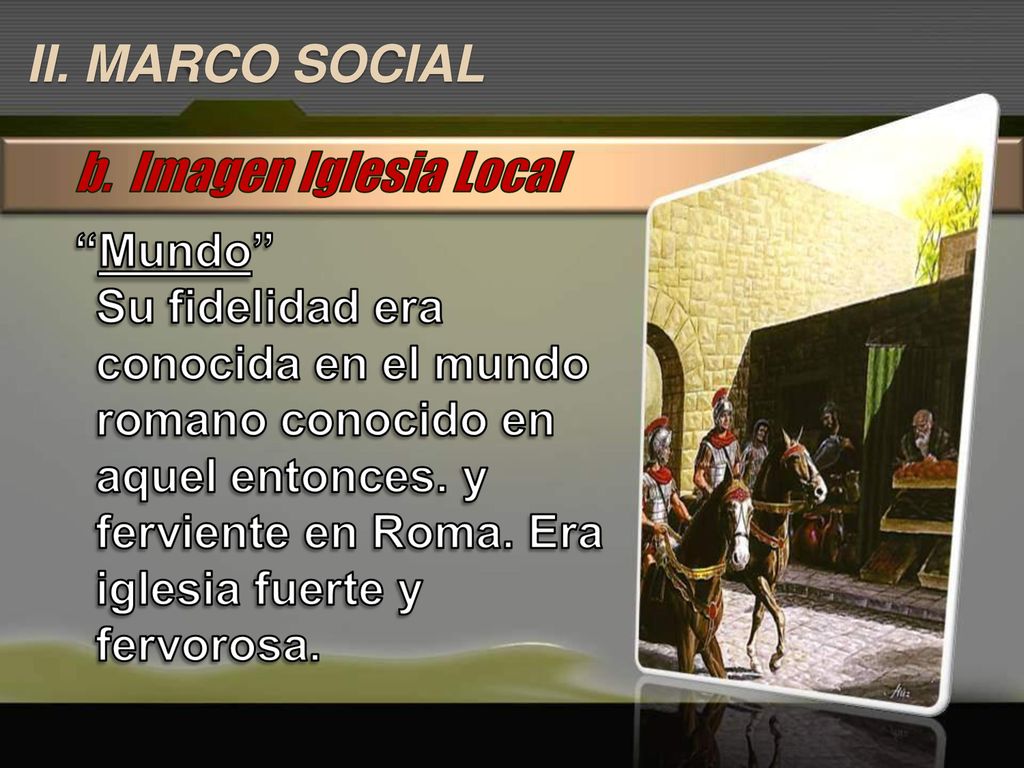 II. MARCO SOCIAL