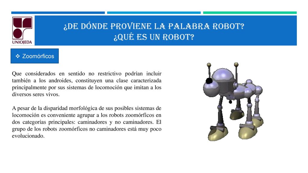 ¿De dónde proviene la palabra robot ¿Qué es un robot