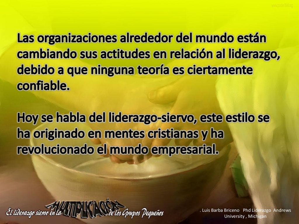 . Luis Barba Briceno Phd Liderazgo Andrews University , Michigan
