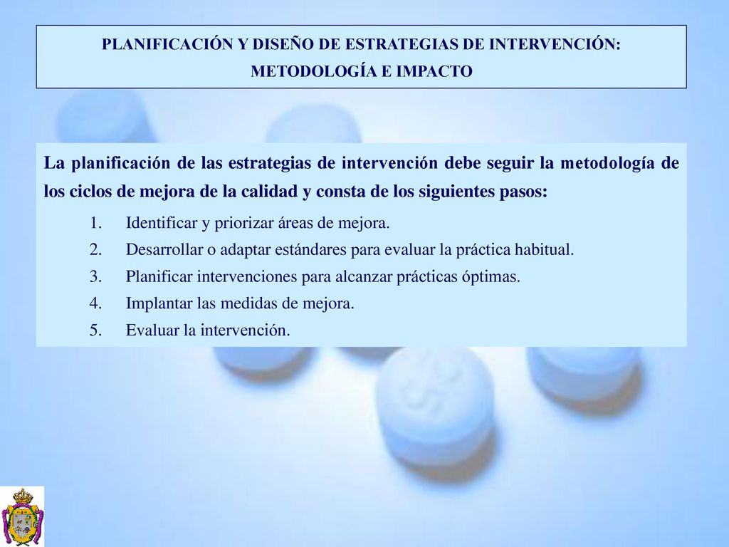 PLANIFICACIÓN Y DISEÑO DE ESTRATEGIAS DE INTERVENCIÓN: METODOLOGÍA E IMPACTO
