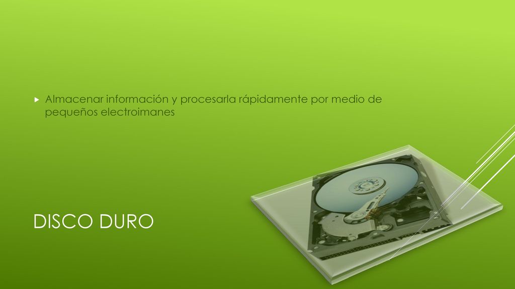 Almacenar información y procesarla rápidamente por medio de pequeños electroimanes