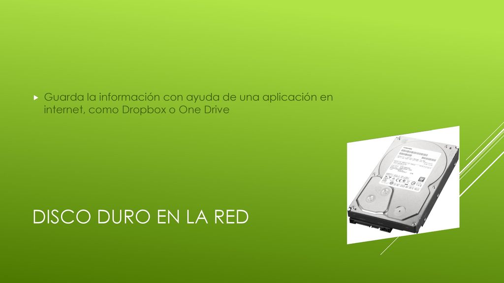 Guarda la información con ayuda de una aplicación en internet, como Dropbox o One Drive