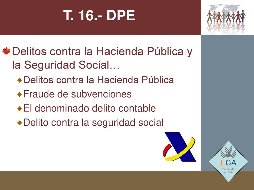 T DPE Delitos contra la Hacienda Pública y la Seguridad Social…