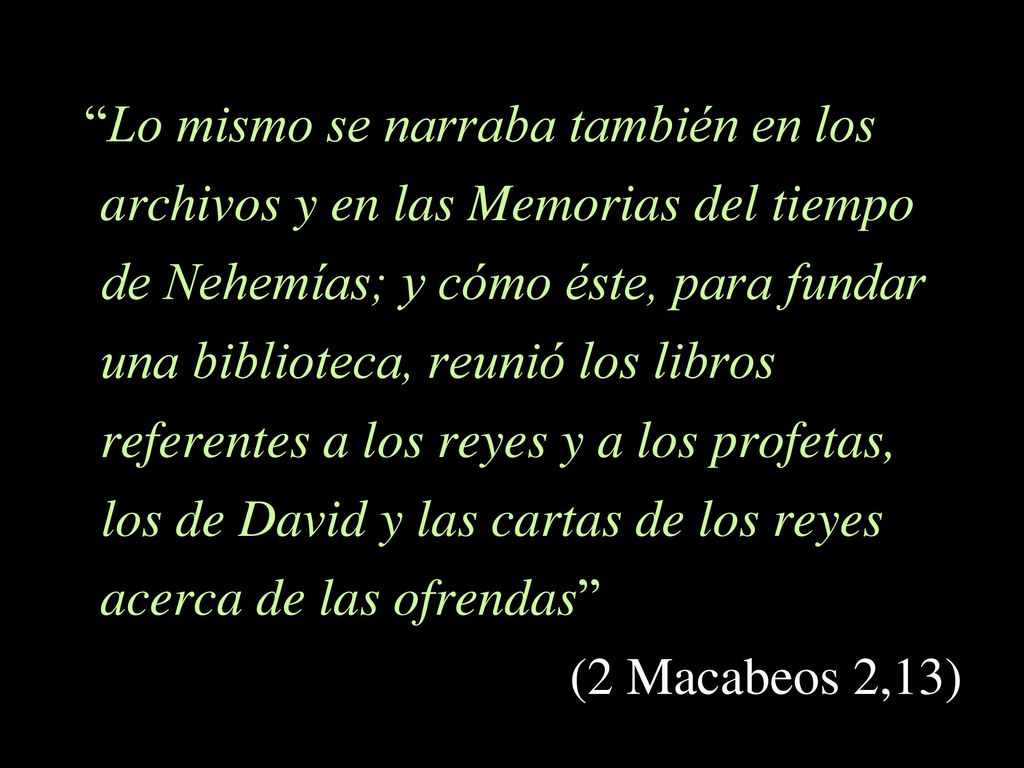 los de David y las cartas de los reyes acerca de las ofrendas