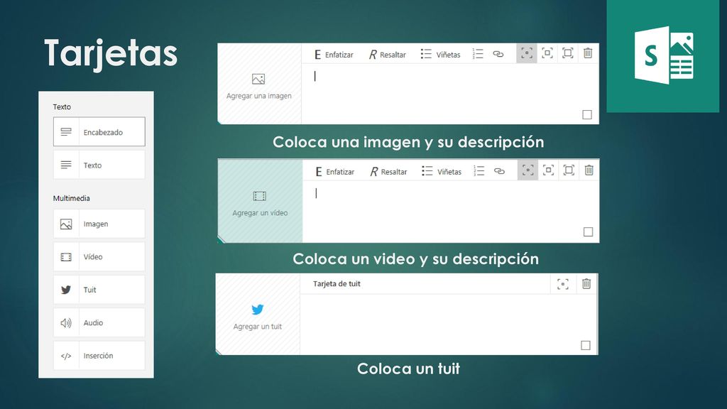 Coloca una imagen y su descripción Coloca un video y su descripción