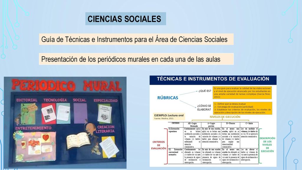 CIENCIAS SOCIALES Guía de Técnicas e Instrumentos para el Área de Ciencias Sociales.
