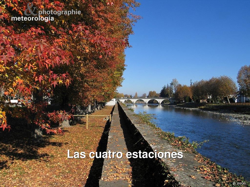 Las cuatro estaciones « un tiempo, una estación » · « Temps de saisons » © stockli.
