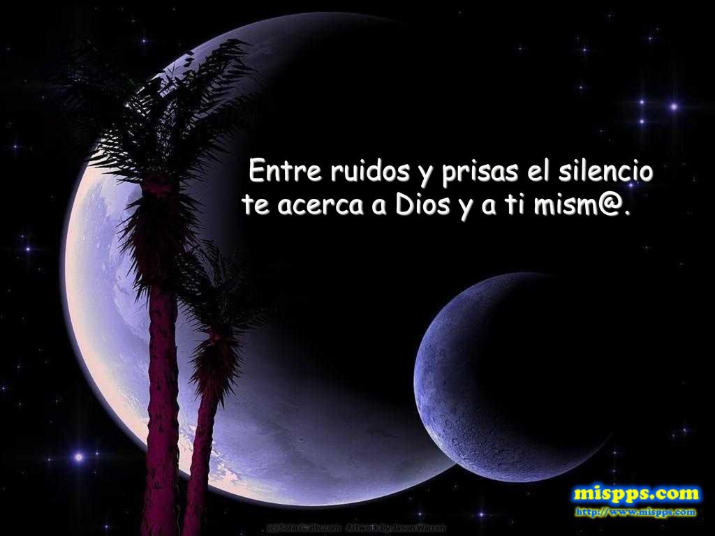 Entre ruidos y prisas el silencio te acerca a Dios y a ti