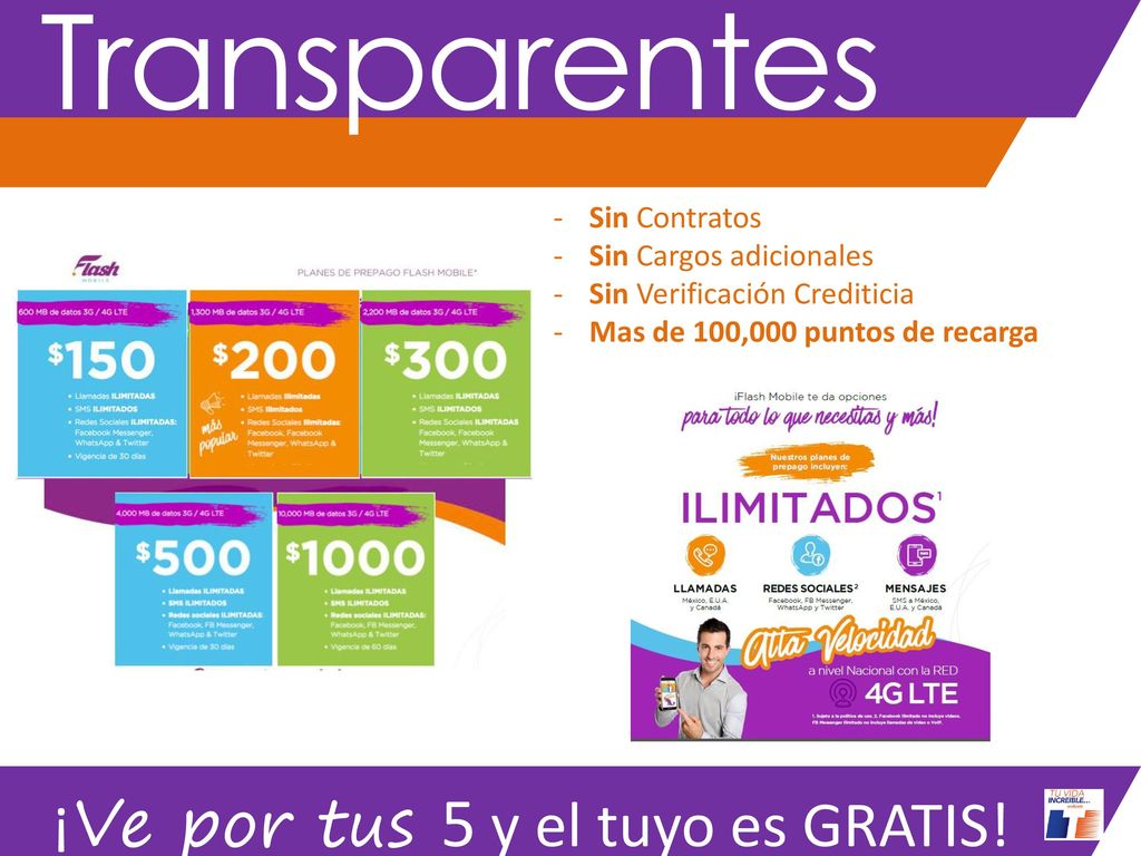 ¡Ve por tus 5 y el tuyo es GRATIS!