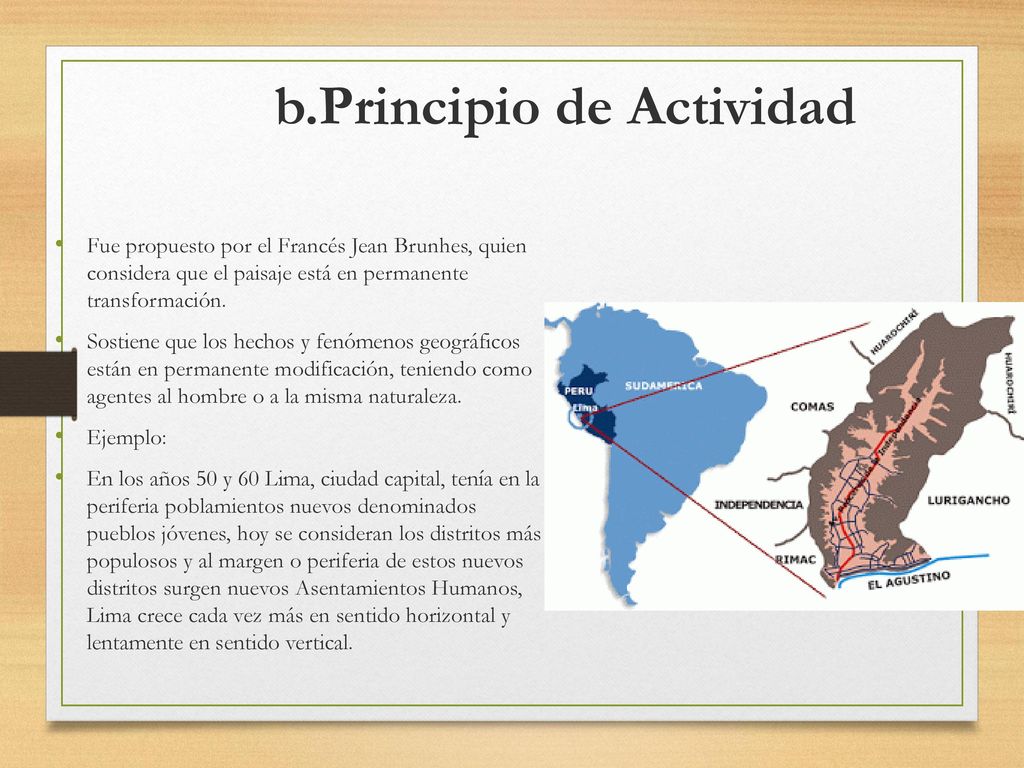 b.Principio de Actividad