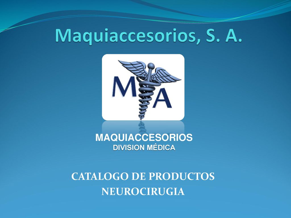 CATALOGO DE PRODUCTOS NEUROCIRUGIA