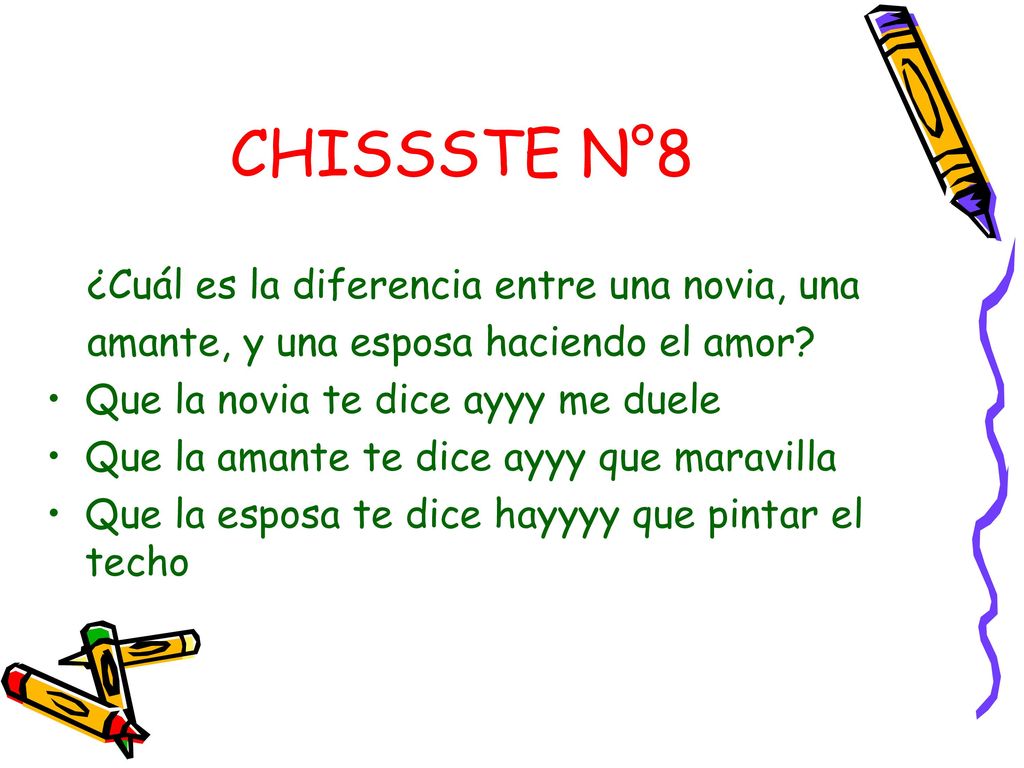 CHISSSTE N°8 Que la novia te dice ayyy me duele