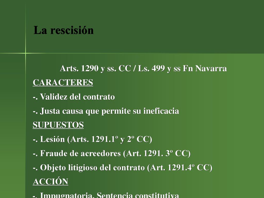 Arts y ss. CC / Ls. 499 y ss Fn Navarra