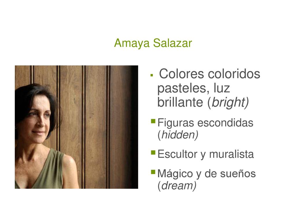 Amaya Salazar Figuras escondidas (hidden) Escultor y muralista