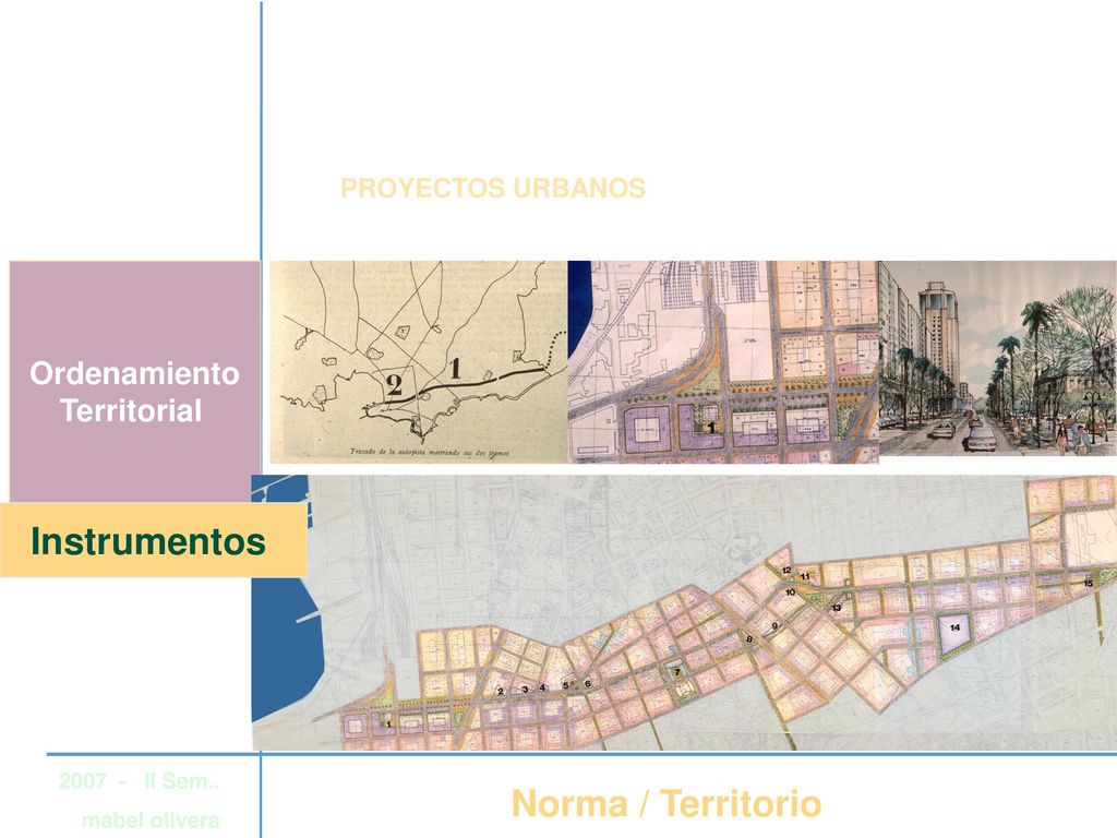 PROGRAMas Instrumentos Norma / Territorio Ordenamiento Territorial