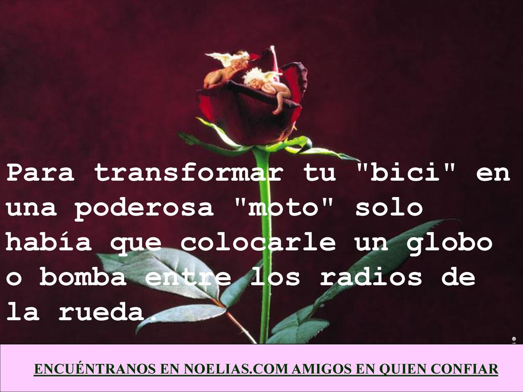 Para transformar tu bici en una poderosa moto solo había que colocarle un globo o bomba entre los radios de la rueda.