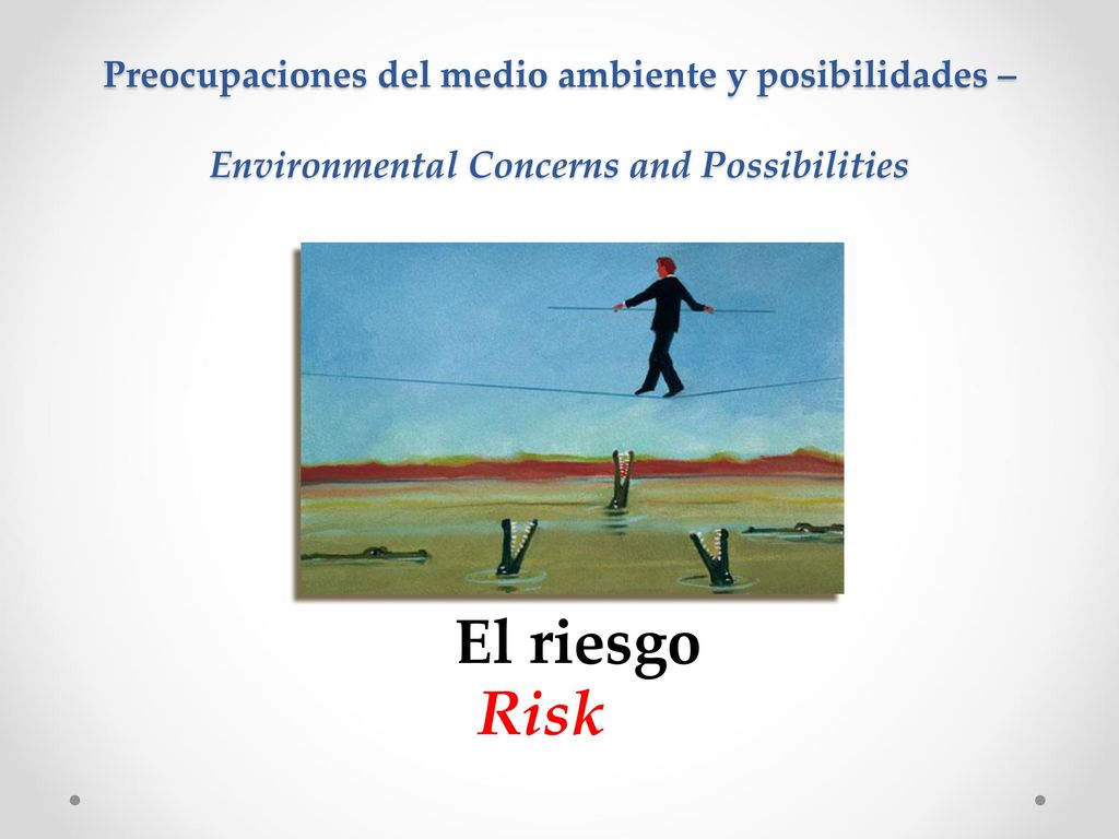 Preocupaciones del medio ambiente y posibilidades – Environmental Concerns and Possibilities