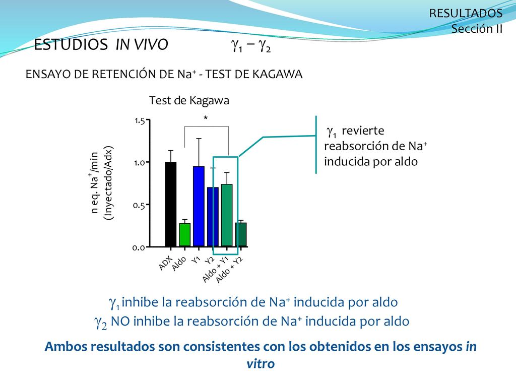 g2 NO inhibe la reabsorción de Na+ inducida por aldo