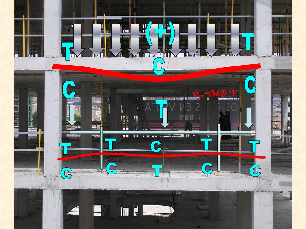 (+) C T C T C T σm=(M/I)*Y C T C T C T C T C T