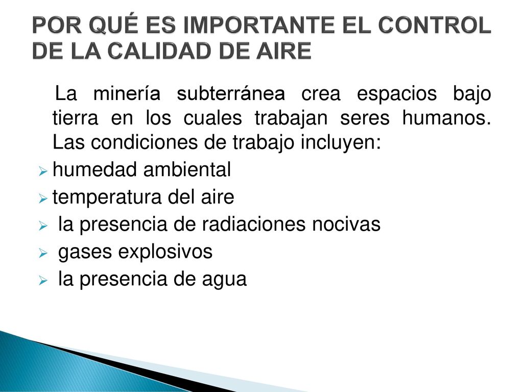 POR QUÉ ES IMPORTANTE EL CONTROL DE LA CALIDAD DE AIRE