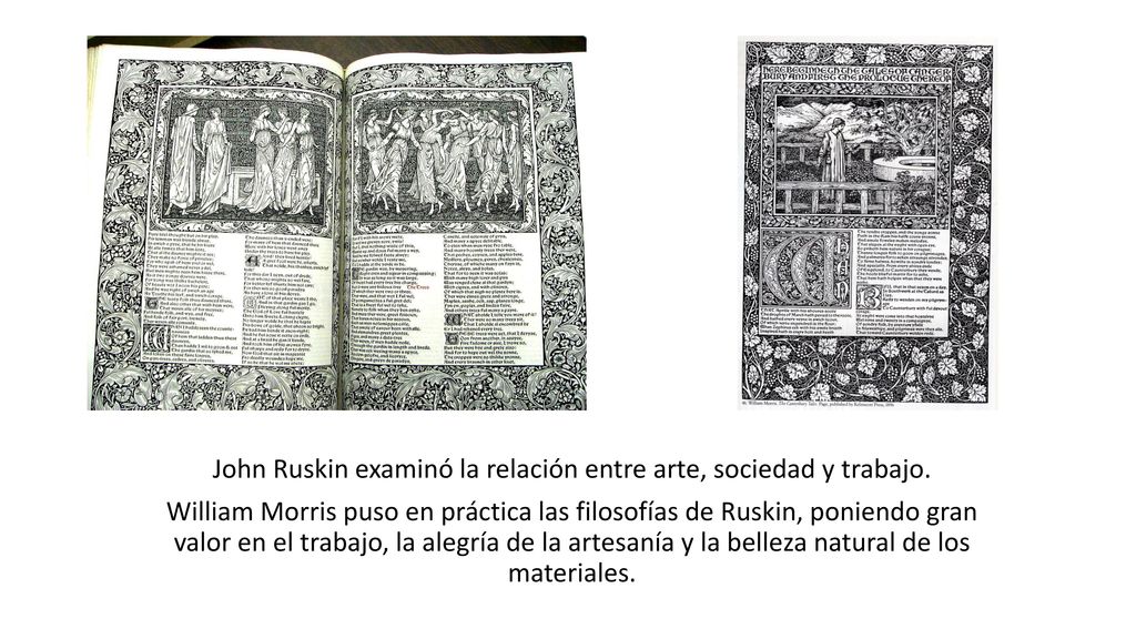 John Ruskin examinó la relación entre arte, sociedad y trabajo.