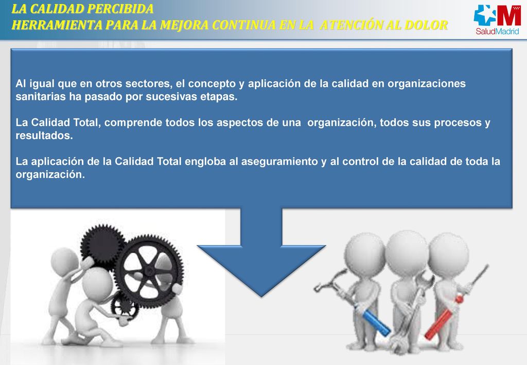 LA CALIDAD PERCIBIDA HERRAMIENTA PARA LA MEJORA CONTINUA EN LA ATENCIÓN AL DOLOR