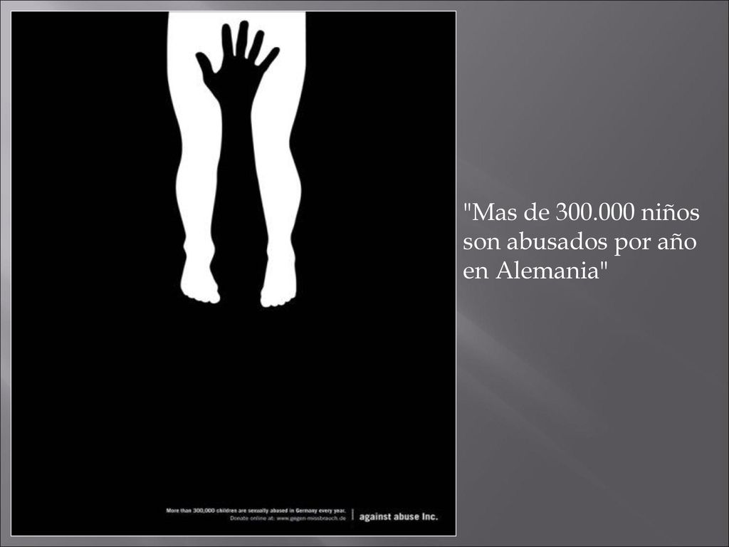 Mas de niños son abusados por año en Alemania