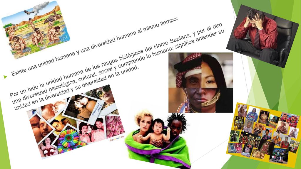 Existe una unidad humana y una diversidad humana al mismo tiempo: